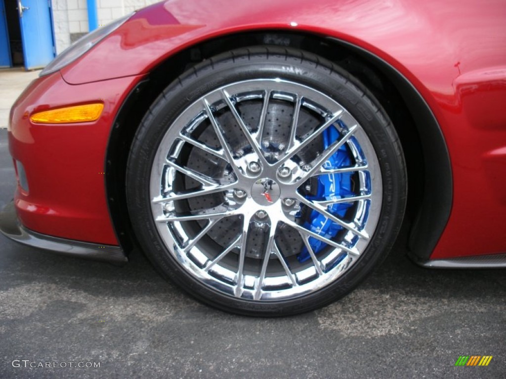 2011 Corvette ZR1 - Crystal Red Tintcoat Metallic / Ebony Black photo #33