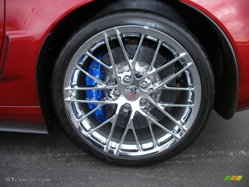 2011 Corvette ZR1 - Crystal Red Tintcoat Metallic / Ebony Black photo #36