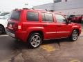 2009 Inferno Red Crystal Pearl Jeep Patriot Limited 4x4  photo #3