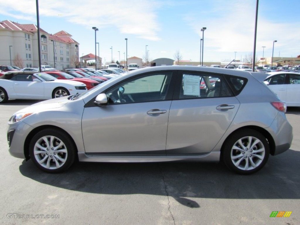 Liquid Silver Metallic 2011 Mazda MAZDA3 s Sport 5 Door Exterior Photo #62686008