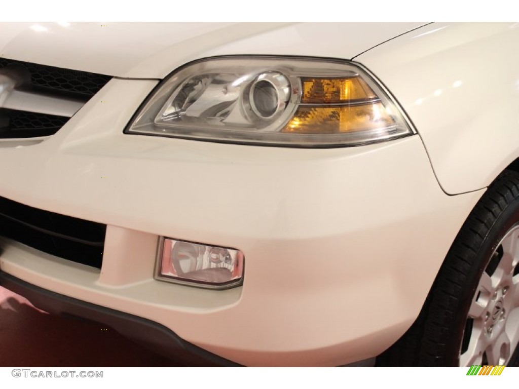2004 MDX  - Aspen White Pearl / Saddle photo #25