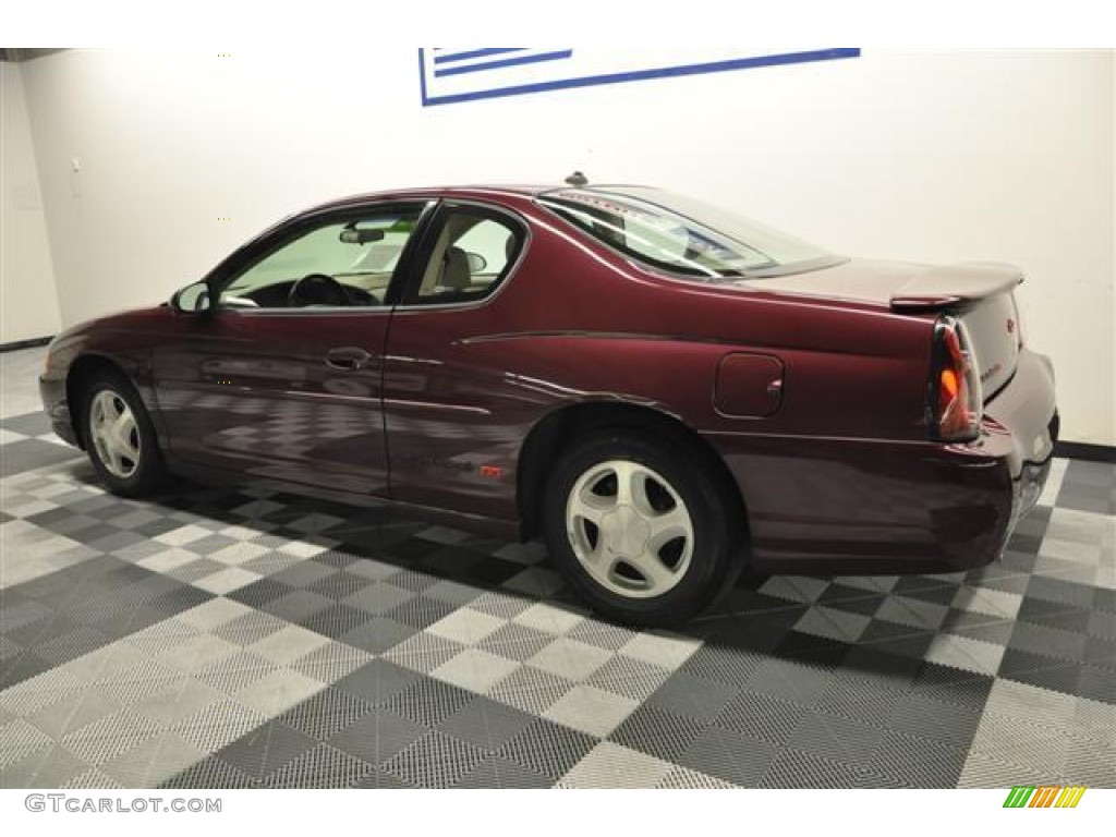 Berry Red Metallic 2003 Chevrolet Monte Carlo SS Exterior Photo #62688458