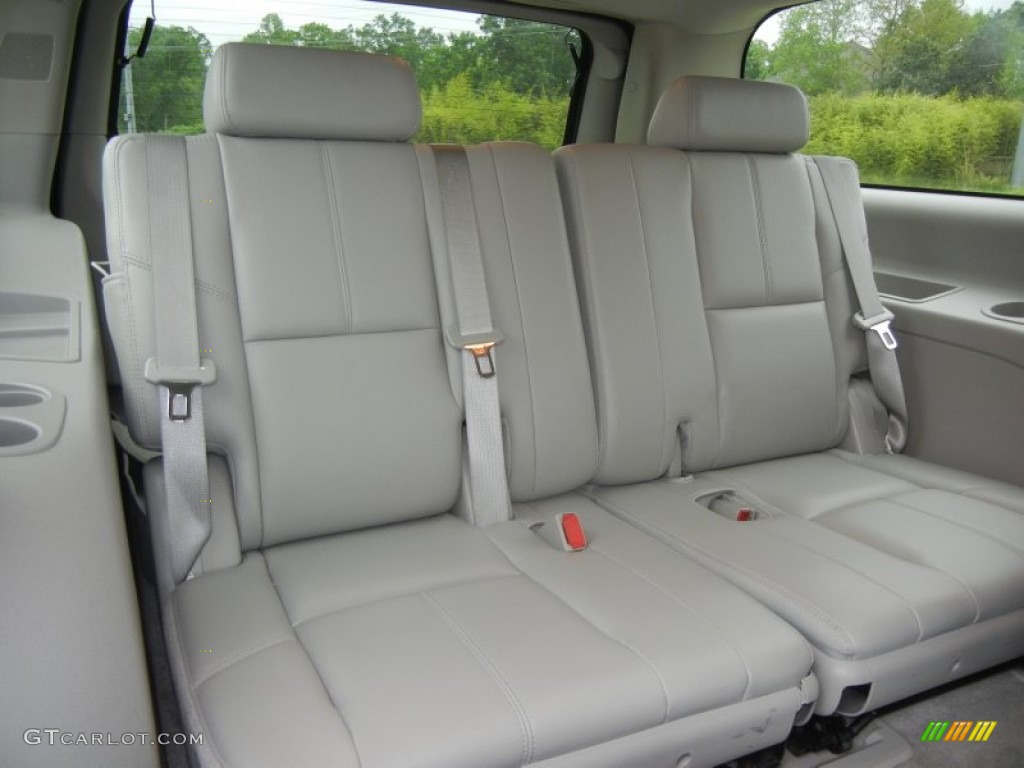 2008 Suburban 1500 LTZ - Black / Light Titanium/Dark Titanium photo #10