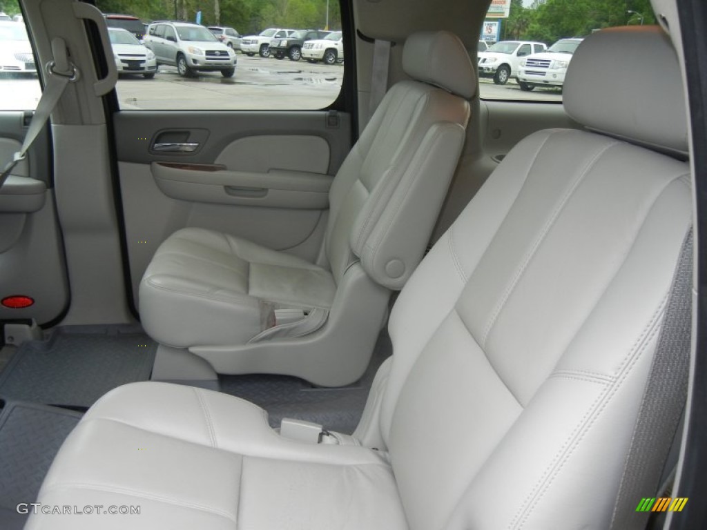 2008 Suburban 1500 LTZ - Black / Light Titanium/Dark Titanium photo #14