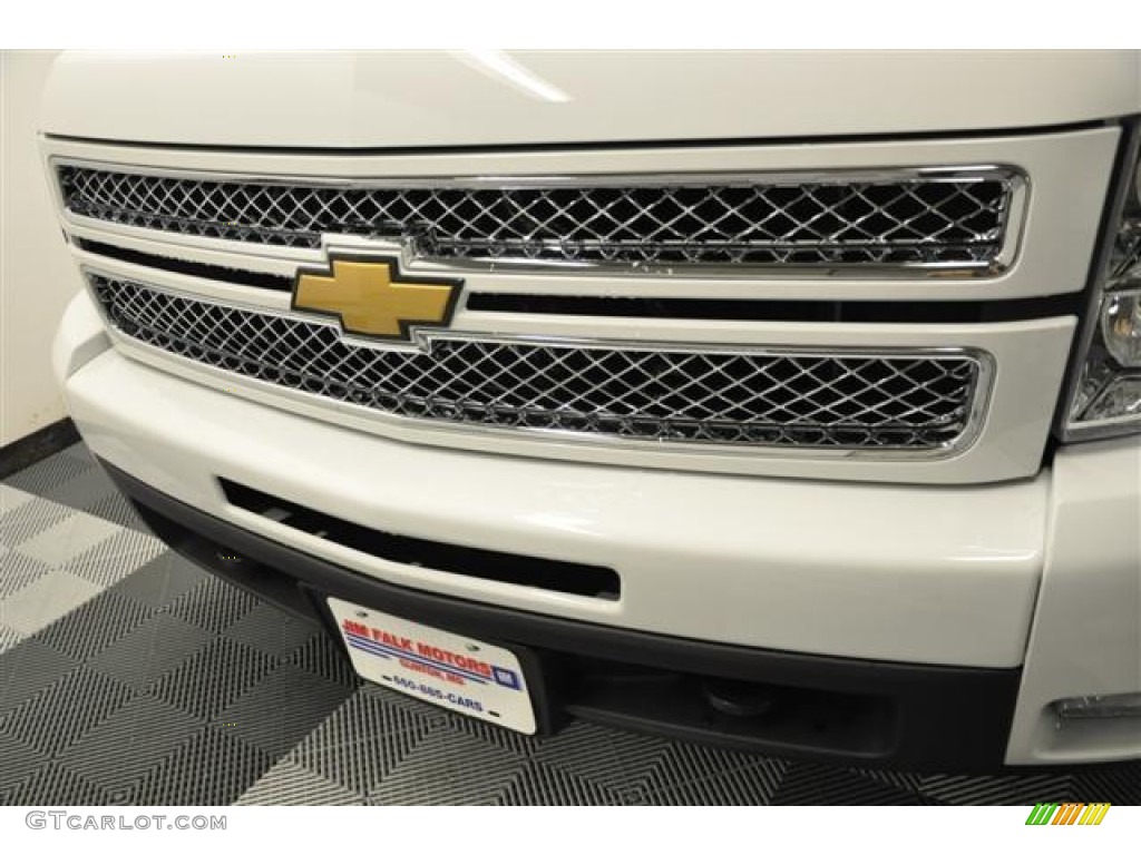 2012 Silverado 1500 LTZ Crew Cab 4x4 - Summit White / Light Cashmere/Dark Cashmere photo #3