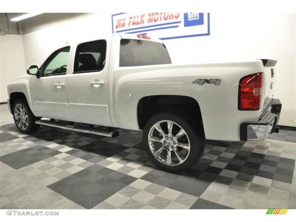 2012 Silverado 1500 LTZ Crew Cab 4x4 - Summit White / Light Cashmere/Dark Cashmere photo #25