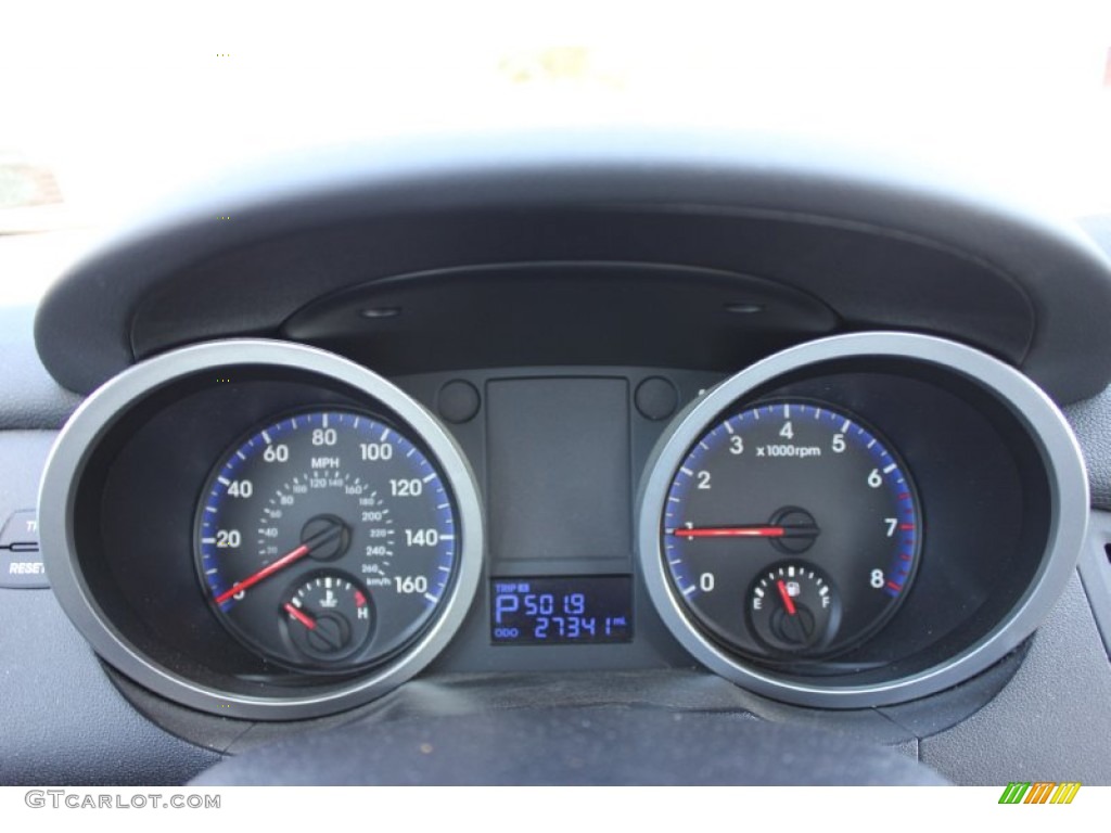 2010 Hyundai Genesis Coupe 2.0T Gauges Photo #62690930