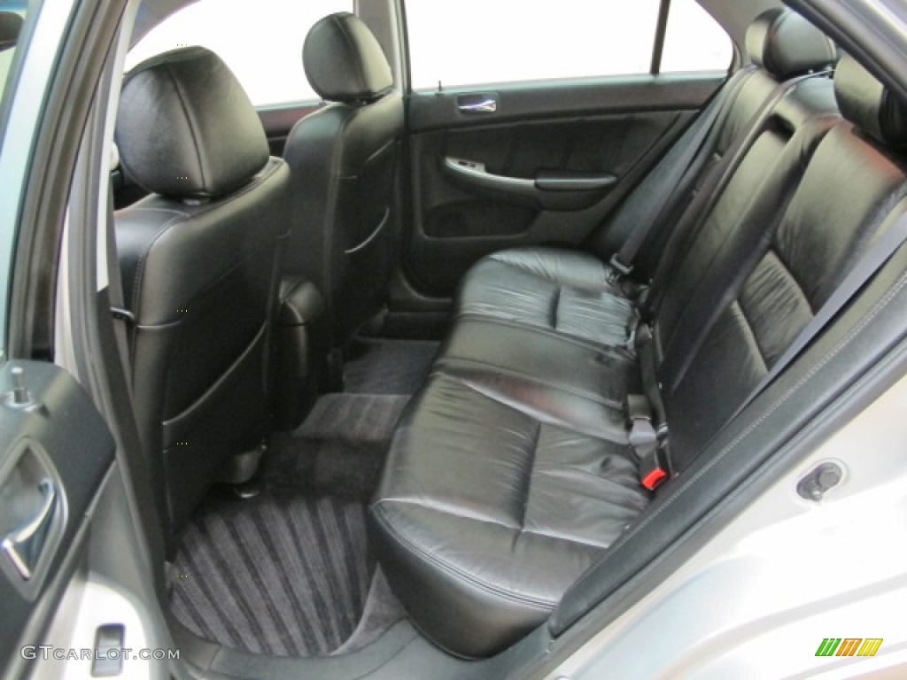 Black Interior 2006 Honda Accord EX-L V6 Sedan Photo #62691491