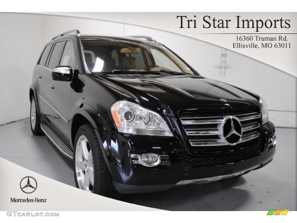 2009 GL 550 4Matic - Black / Cashmere photo #1