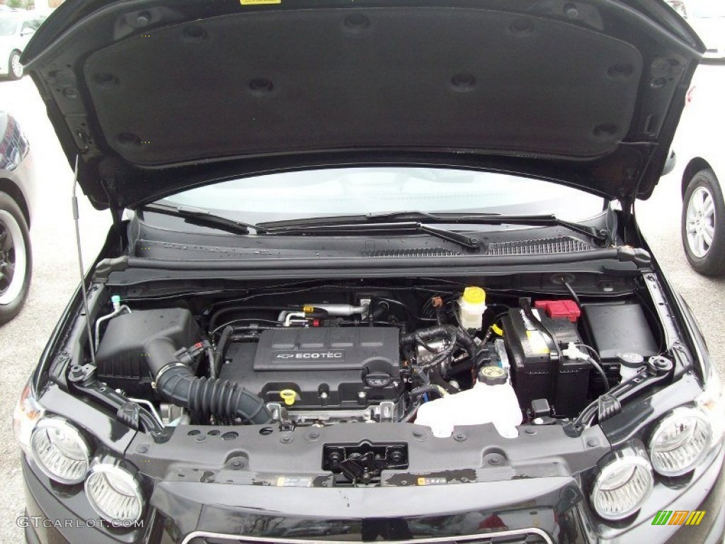 2012 Sonic LT Hatch - Black / Jet Black/Dark Titanium photo #16