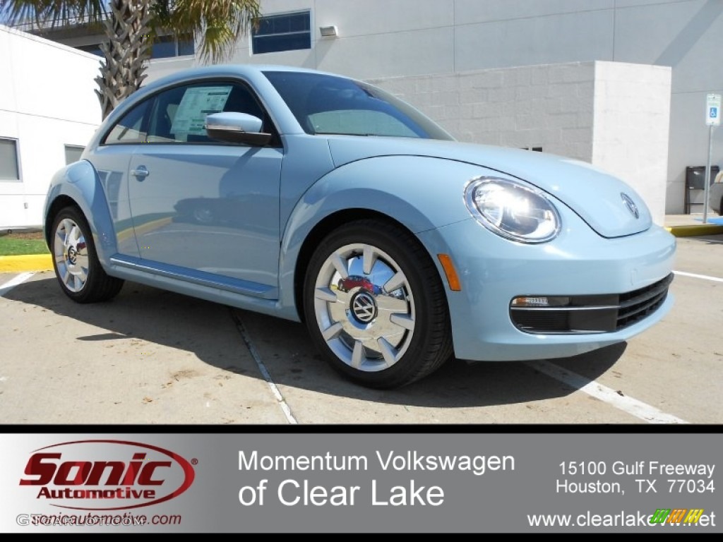 Denim Blue Volkswagen Beetle