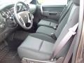 Ebony 2012 Chevrolet Silverado 1500 LT Extended Cab 4x4 Interior Color