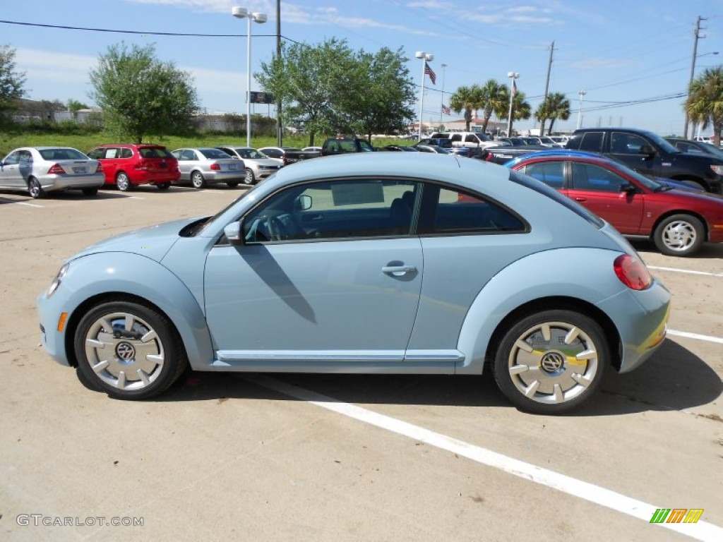 2012 Beetle 2.5L - Denim Blue / Titan Black photo #4