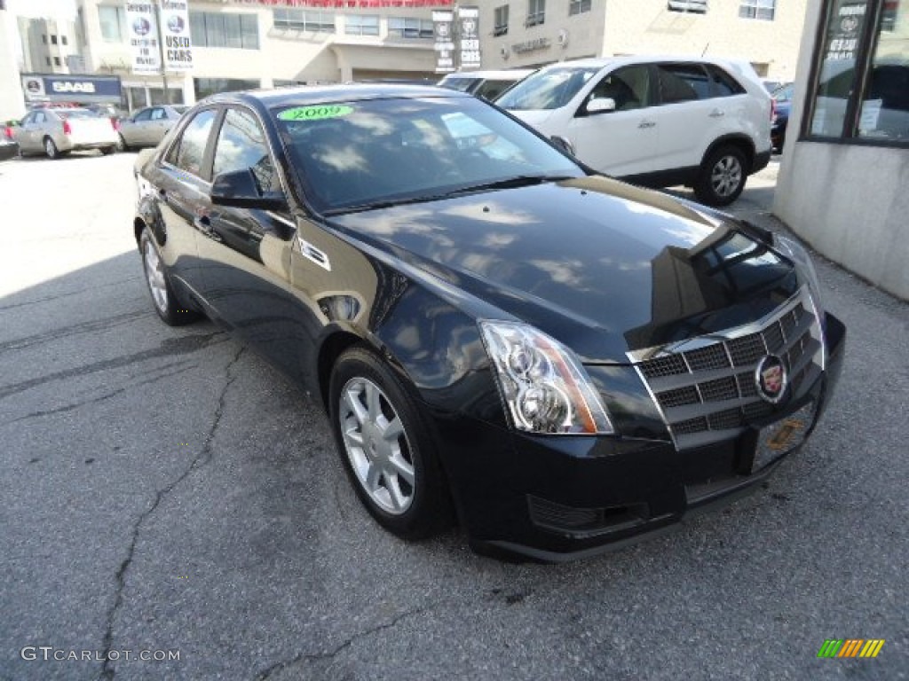 2009 CTS Sedan - Black Ice / Ebony photo #4