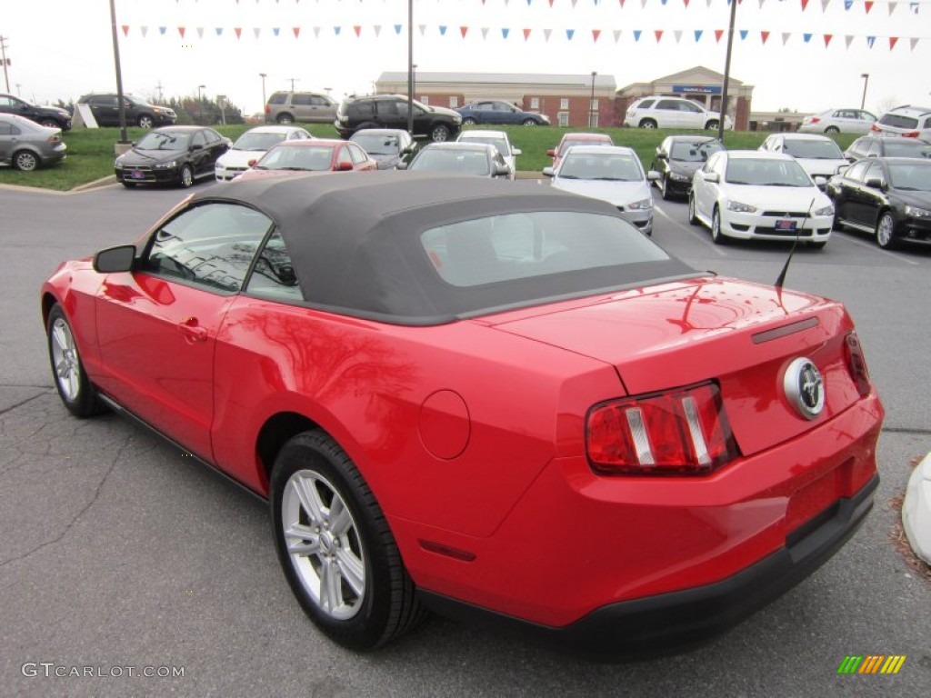 Torch Red 2010 Ford Mustang V6 Convertible Exterior Photo #62695970