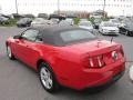 2010 Torch Red Ford Mustang V6 Convertible  photo #3