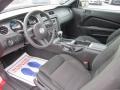 Charcoal Black 2010 Ford Mustang V6 Convertible Interior Color