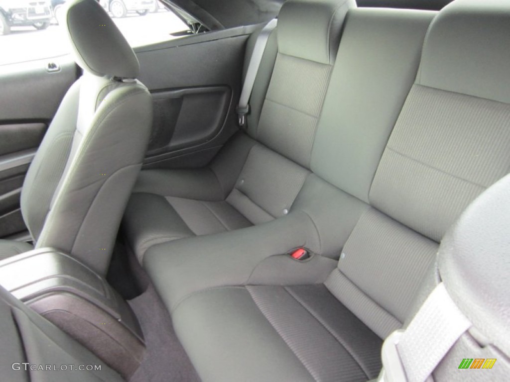 2010 Ford Mustang V6 Convertible Rear Seat Photo #62696093