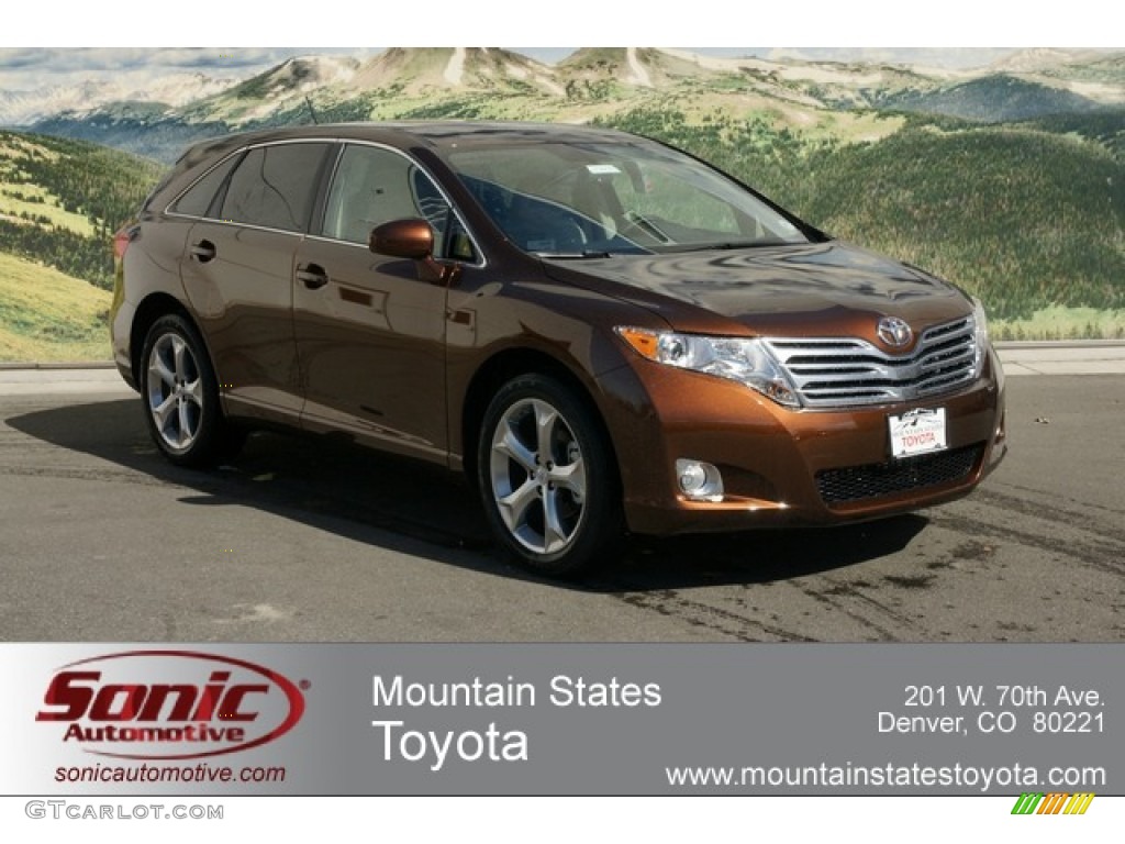 2012 Venza LE AWD - Sunset Bronze Mica / Ivory photo #1