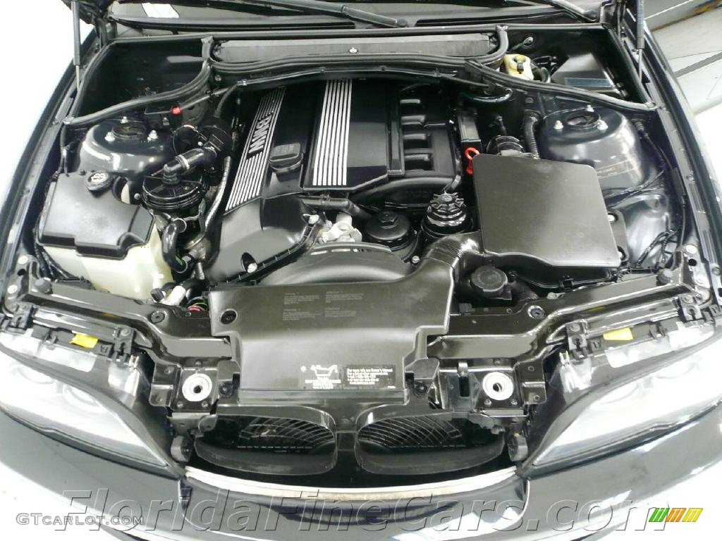 2005 3 Series 325i Coupe - Jet Black / Black photo #10