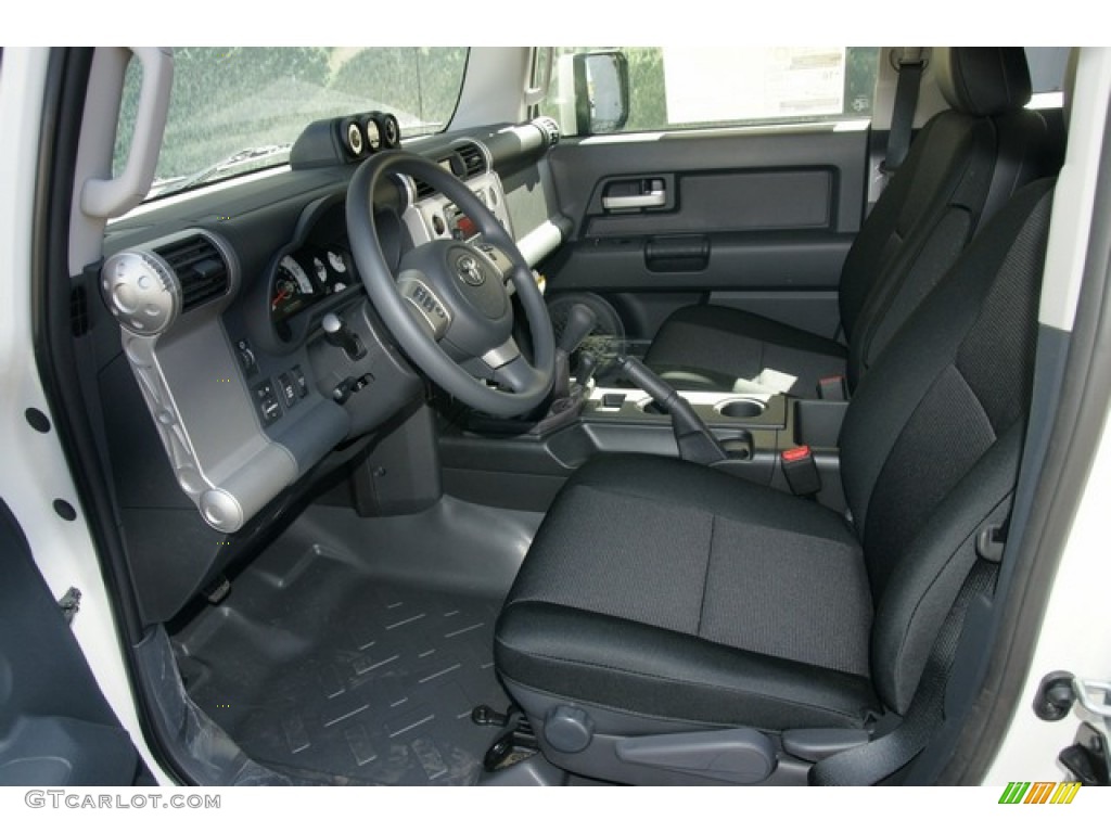 Dark Charcoal Interior 2012 Toyota FJ Cruiser 4WD Photo #62697629