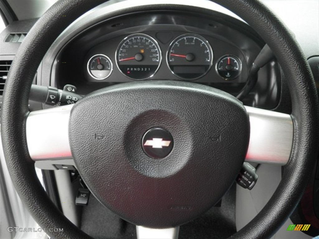 2008 Chevrolet Uplander Cargo Medium Gray Steering Wheel Photo #62697638