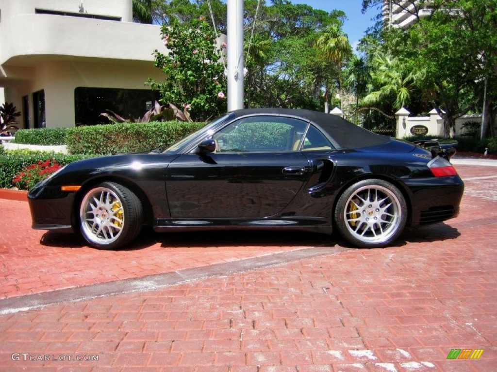 Black 2005 Porsche 911 Turbo S Cabriolet Exterior Photo #62698040