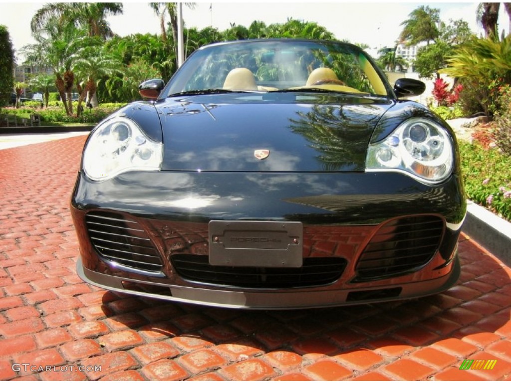 Black 2005 Porsche 911 Turbo S Cabriolet Exterior Photo #62698049