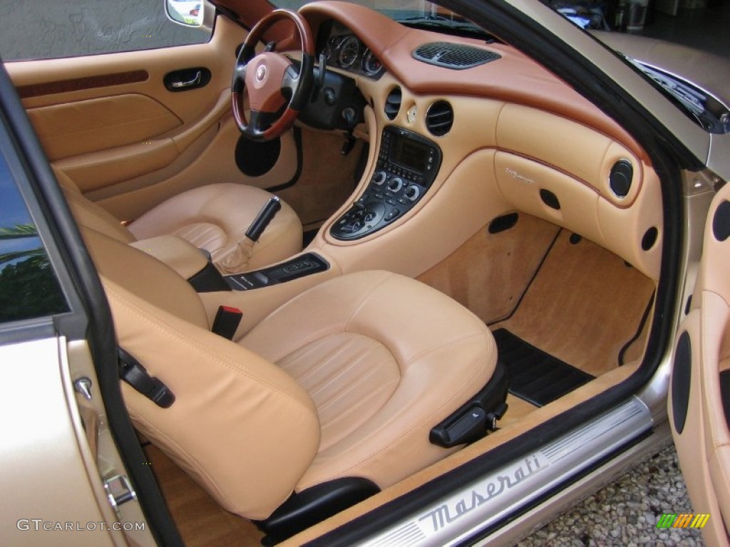 Beige Interior 2002 Maserati Coupe Cambiocorsa Photo #62698510