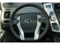 Dark Gray 2012 Toyota Prius v Five Hybrid Steering Wheel