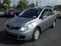 2011 Magnetic Gray Metallic Nissan Versa 1.8 S Sedan  photo #5