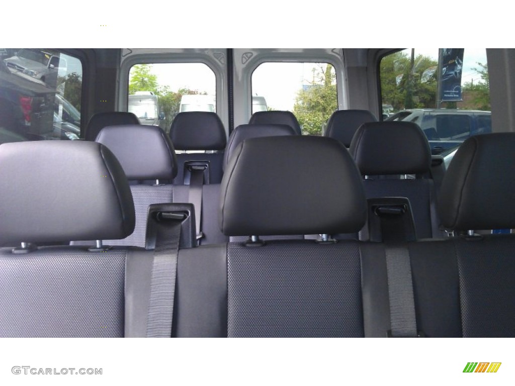 2012 Sprinter 2500 High Roof Passenger Van - Arctic White / Lima Black Fabric photo #7