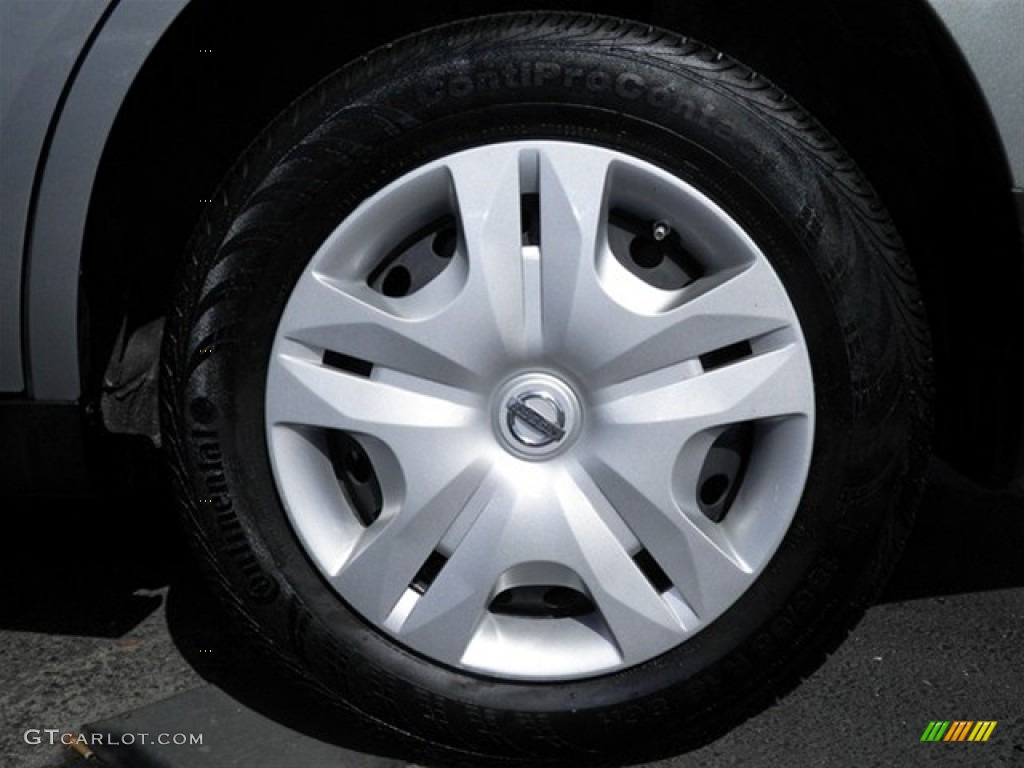 2011 Versa 1.8 S Sedan - Magnetic Gray Metallic / Charcoal photo #22
