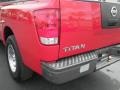 2008 Red Alert Nissan Titan XE King Cab  photo #8
