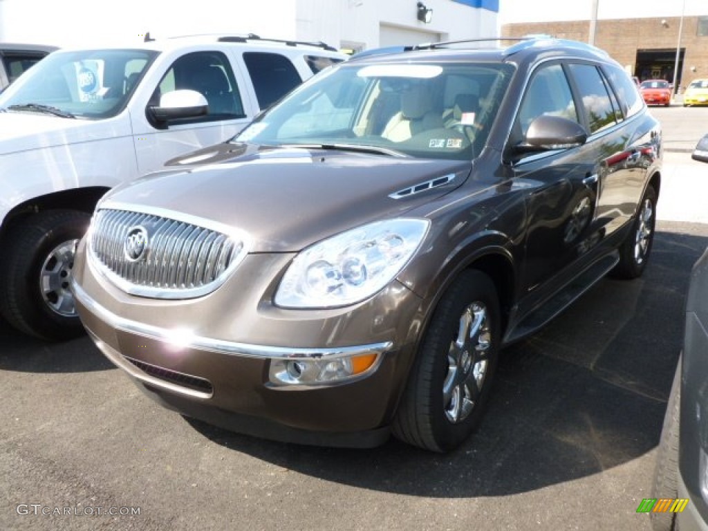 2009 Enclave CXL AWD - Cocoa Metallic / Cocoa/Cashmere photo #3