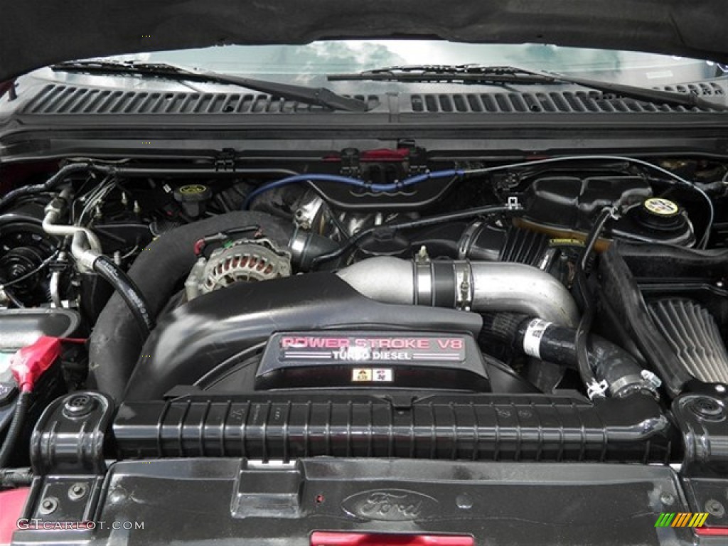 2003 Ford F250 Super Duty XLT SuperCab 6.0 Liter OHV 32 Valve Power Stroke Turbo Diesel V8 Engine Photo #62700401