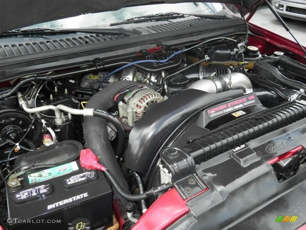 2003 Ford F250 Super Duty XLT SuperCab 6.0 Liter OHV 32 Valve Power Stroke Turbo Diesel V8 Engine Photo #62700410