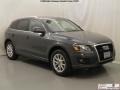 2009 Meteor Gray Pearl Effect Audi Q5 3.2 Premium Plus quattro  photo #3