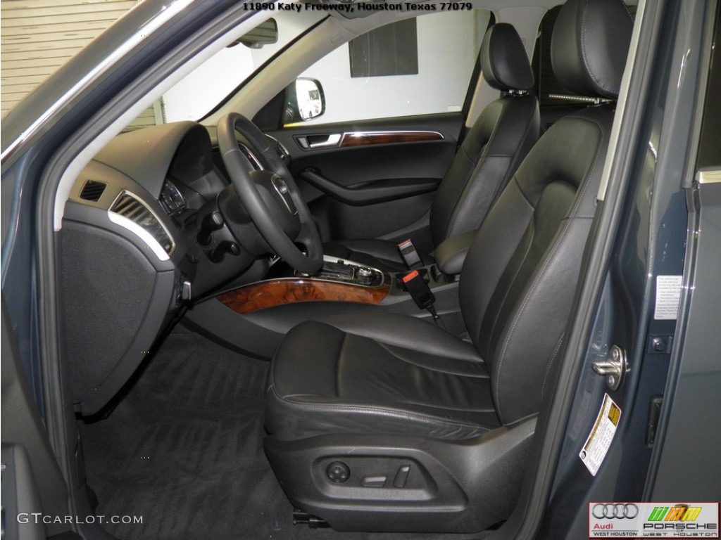 2009 Q5 3.2 Premium Plus quattro - Meteor Gray Pearl Effect / Black photo #7