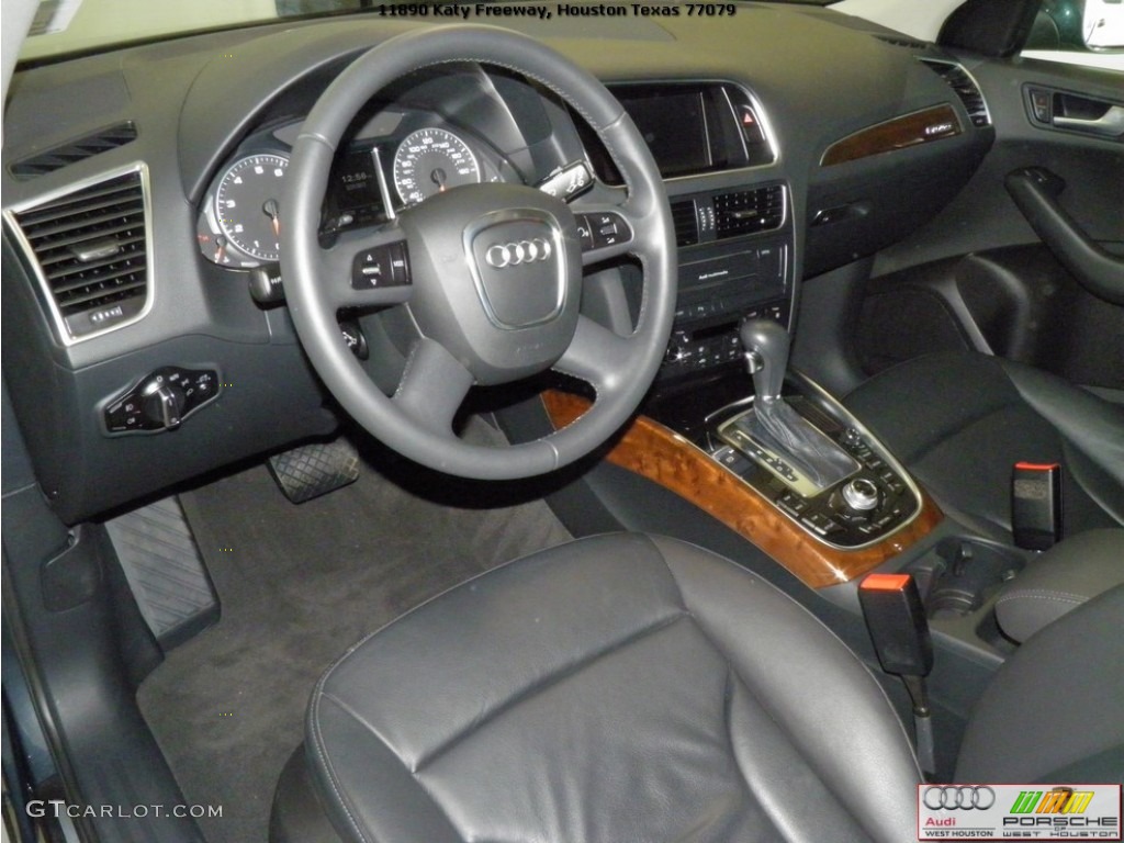 2009 Q5 3.2 Premium Plus quattro - Meteor Gray Pearl Effect / Black photo #8