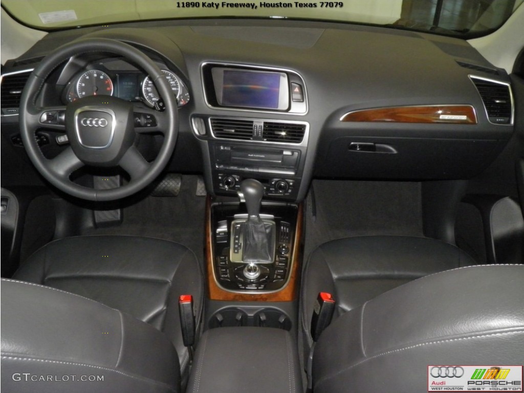 2009 Q5 3.2 Premium Plus quattro - Meteor Gray Pearl Effect / Black photo #14