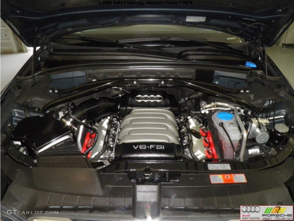 2009 Q5 3.2 Premium Plus quattro - Meteor Gray Pearl Effect / Black photo #16