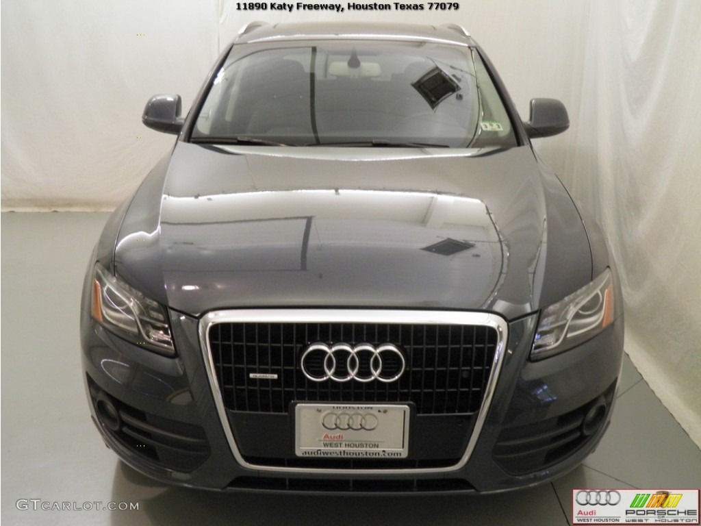 2009 Q5 3.2 Premium Plus quattro - Meteor Gray Pearl Effect / Black photo #19