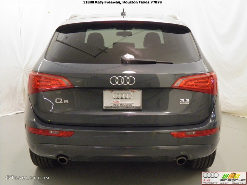 2009 Q5 3.2 Premium Plus quattro - Meteor Gray Pearl Effect / Black photo #20