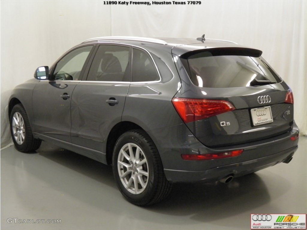2009 Q5 3.2 Premium Plus quattro - Meteor Gray Pearl Effect / Black photo #21