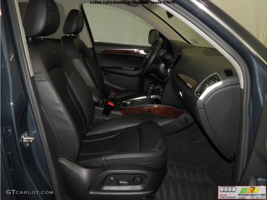 2009 Q5 3.2 Premium Plus quattro - Meteor Gray Pearl Effect / Black photo #24