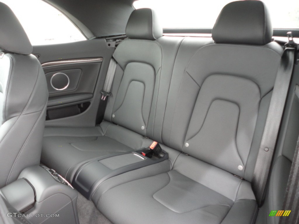 2012 Audi S5 3.0 TFSI quattro Cabriolet Rear Seat Photo #62704259