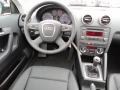Black 2012 Audi A3 2.0T Dashboard