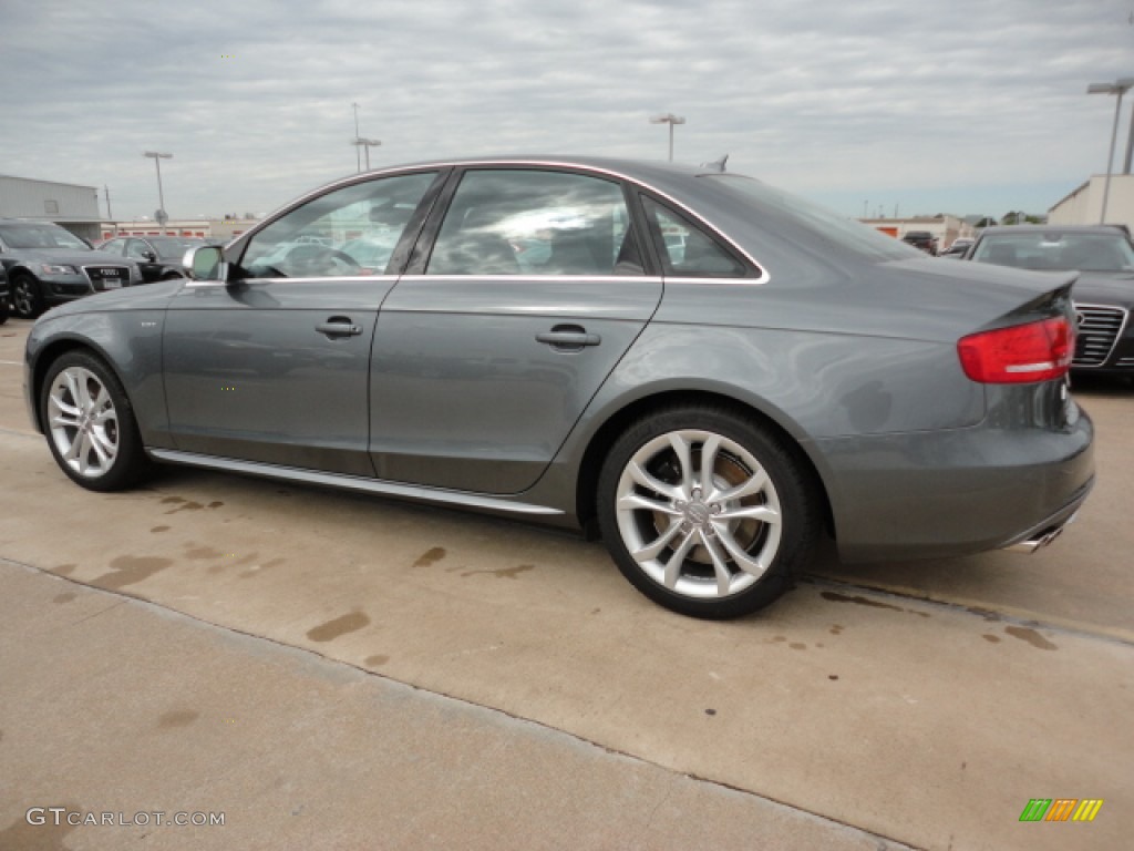 Monsoon Gray Metallic 2012 Audi S4 3.0T quattro Sedan Exterior Photo #62704406