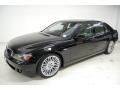 Jet Black 2007 BMW 7 Series 750Li Sedan Exterior